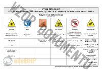 Dekorator wyrobów cukierniczych - Ocena Ryzyka Zawodowego metodą PN-N-18002