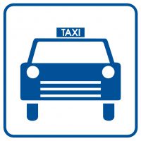 Piktogram - postój taksówek