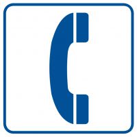 Piktogram - telefon 3
