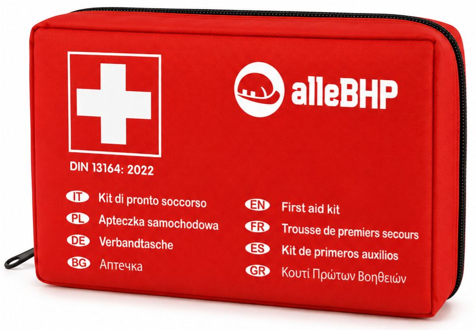 Apteczka samochodowa z wkłądem DIN 13164
