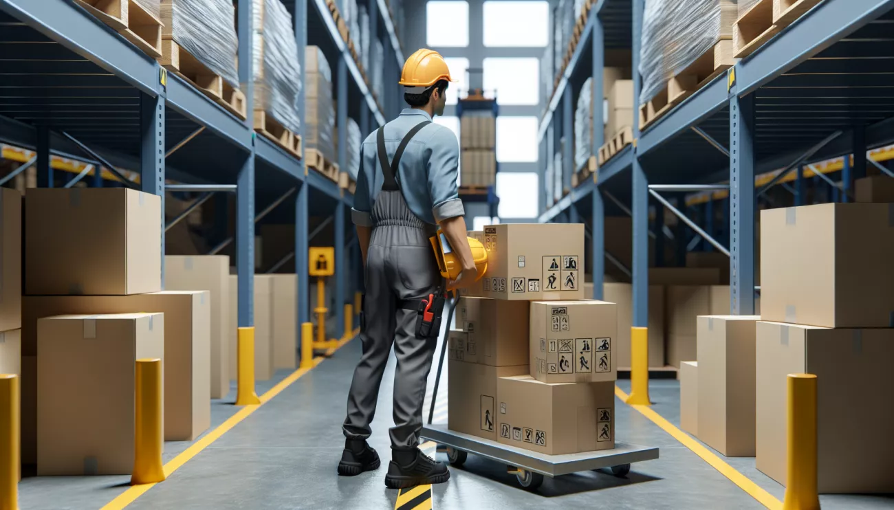 Załadunek i rozładunek towarów – ryzyko urazów i upadków