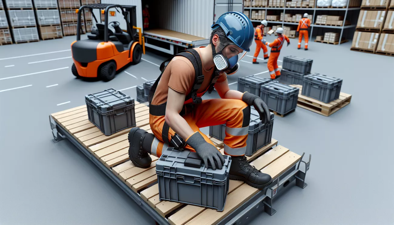 Załadunek i rozładunek towarów – ryzyko urazów i upadków