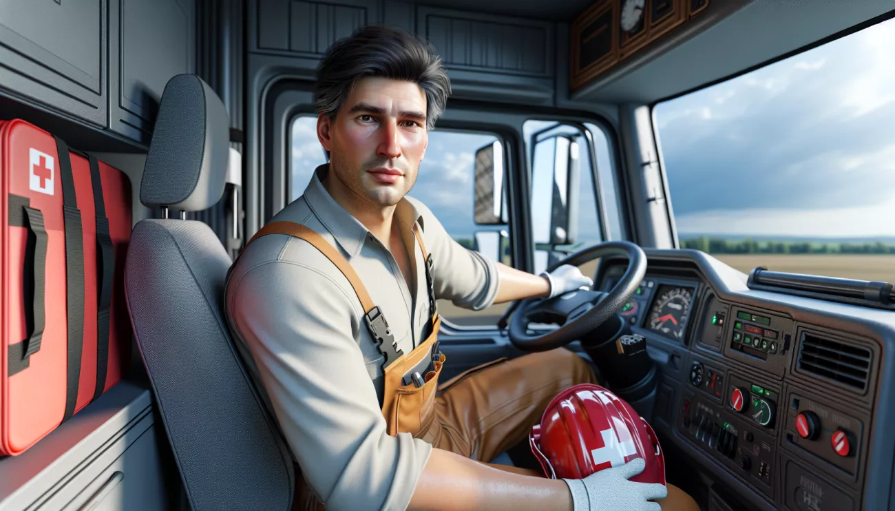Pierwsza pomoc w kabinie ciężarówki – co powinno się tam znaleźć?