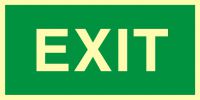 Znak exit