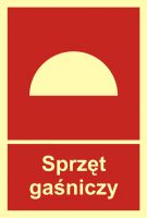 Znak sprzęt gaśniczy
