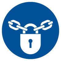 Znak nakaz stosowania zamknięcia