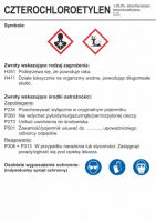 Znak czterochloroetylen