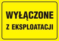 Znak wyłączone z eksploatacji