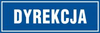 Tabliczka dyrekcja