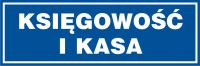 Tabliczka kasa i ksi臋gowo艣膰