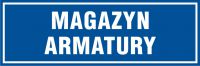 Tabliczka magazyn armatury