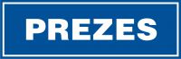 Tabliczka prezes