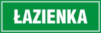 Tabliczka łazienka