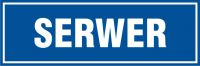 Tabliczka serwer