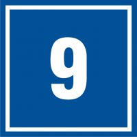 Tabliczka numer 9