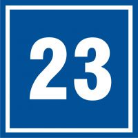 Tabliczka numer 23
