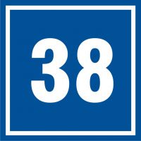 Tabliczka numer 38