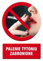 Znak palenie tytoniu zabronione 2