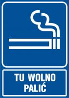 Znak tu wolno palić 3