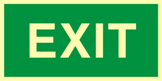 Znak ewakuacyjny - exit