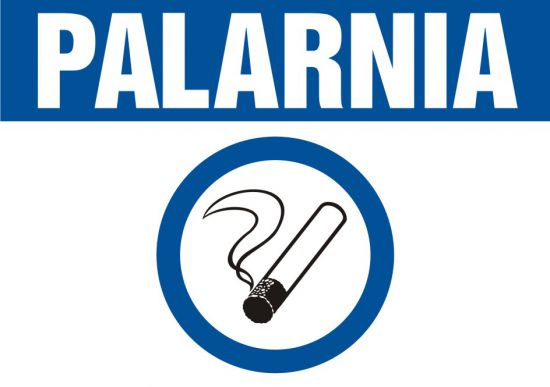 Znak BHP - palarnia 1