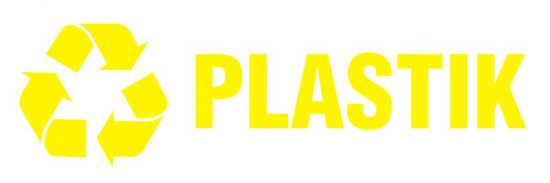 Znak na odpady - plastik 2
