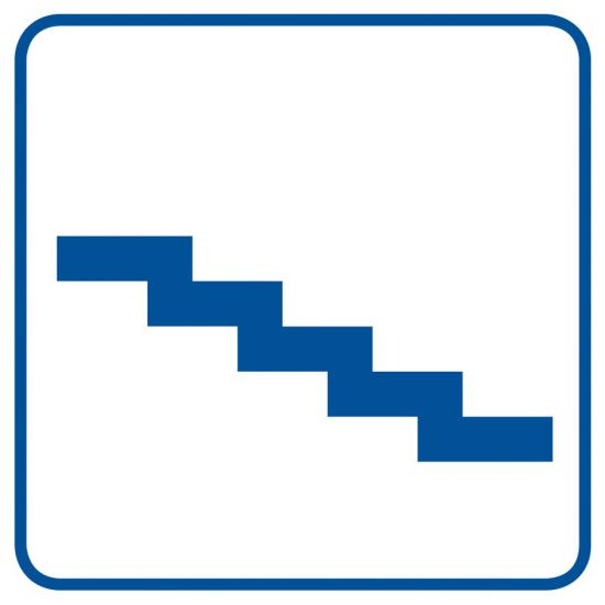 Piktogram - schody do góry