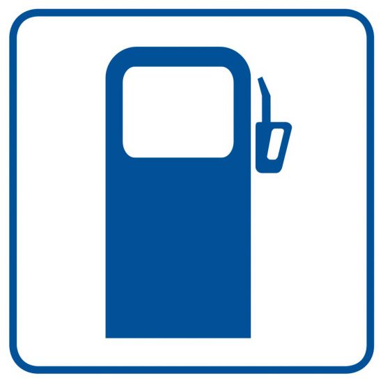 Piktogram - stacja benzynowa