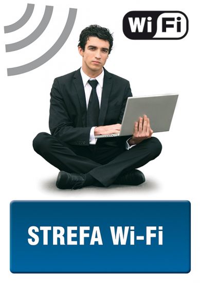 Znak - strefa Wi - Fi 3