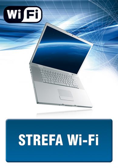 Znak - strefa Wi - Fi 5