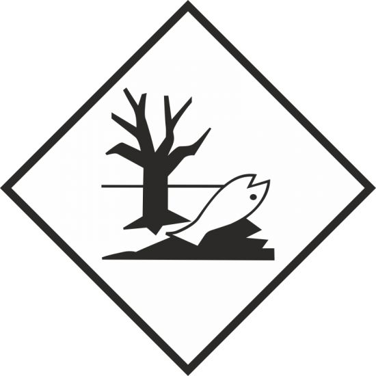 Znak BHP - substancje szkodliwe dla środowiska