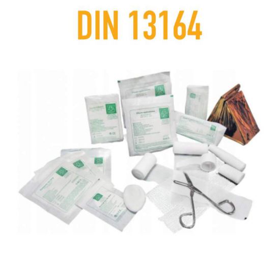 Wyposażenie do apteczki DIN 13164