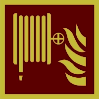Znak przeciwpożarowy - hydrant wewnętrzny 2