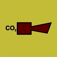 Znak morski - syrena instalacji CO2
